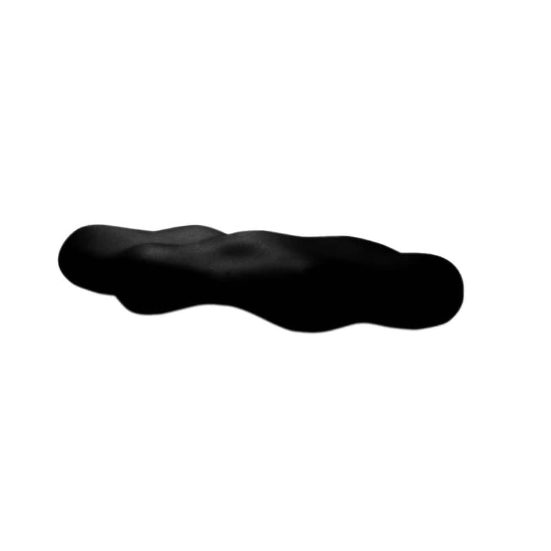 Banc design finition mat LAVA - noir