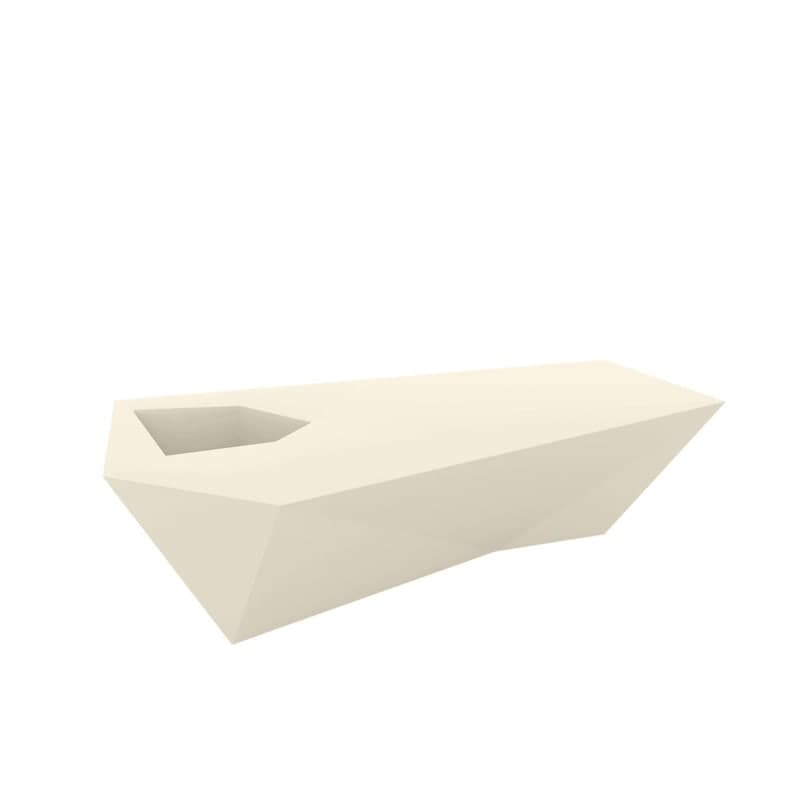 Banc design in & out FAZ - crème