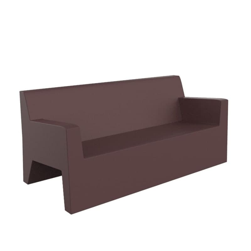 Canapé design in & out JUT - grenat