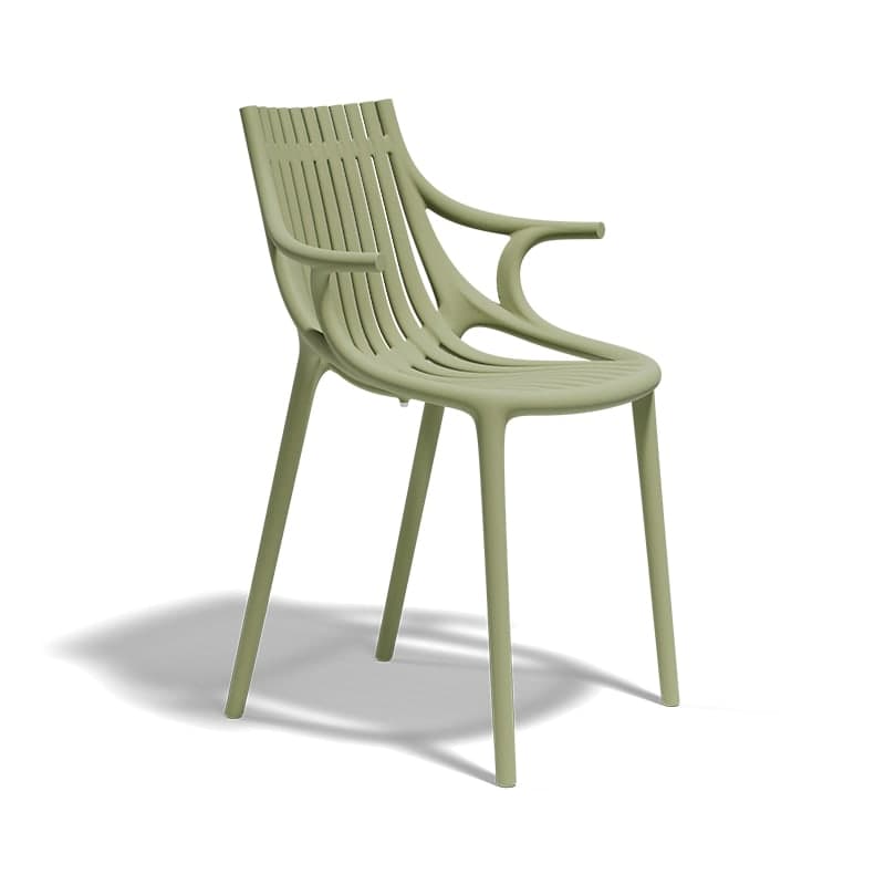 Chaise avec accoudoirs IBIZA - jade