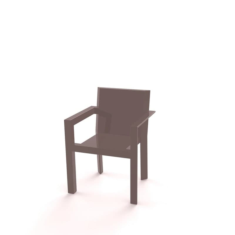 Chaise design in & out FRAME - marron