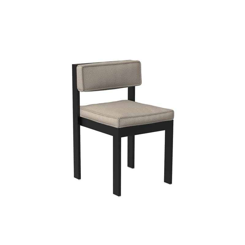 Chaise design in & out POSIDONIA - noir