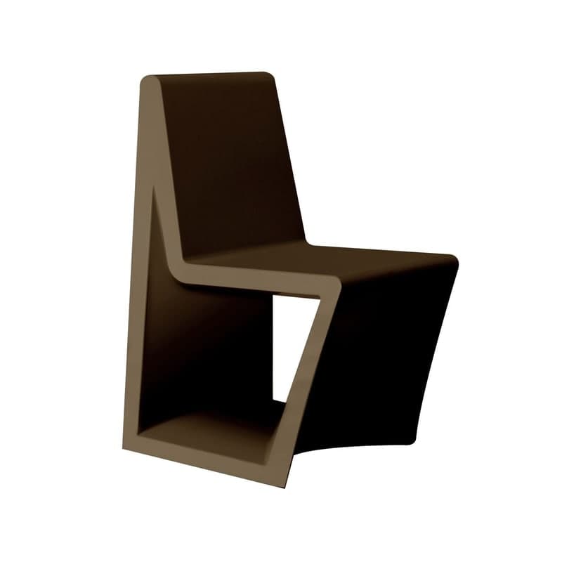 Chaise design in & out REST - marron