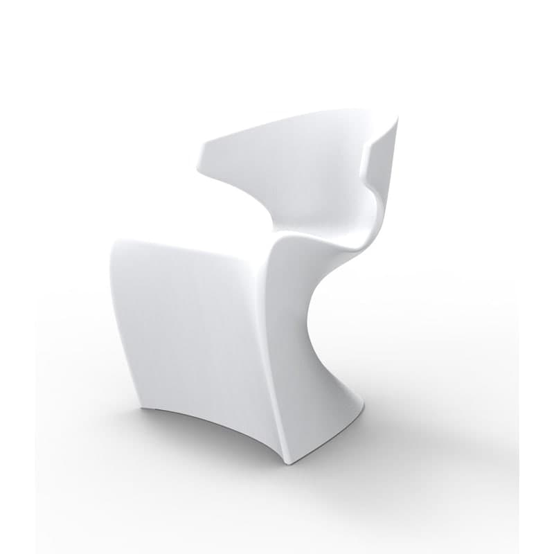Chaise design in & out WING - blanc