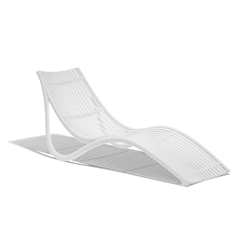 Chaise Longue IBIZA - blanc