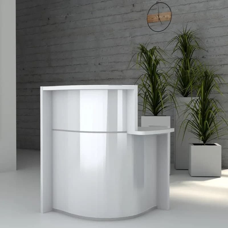 Comptoir d'accueil design WAVE