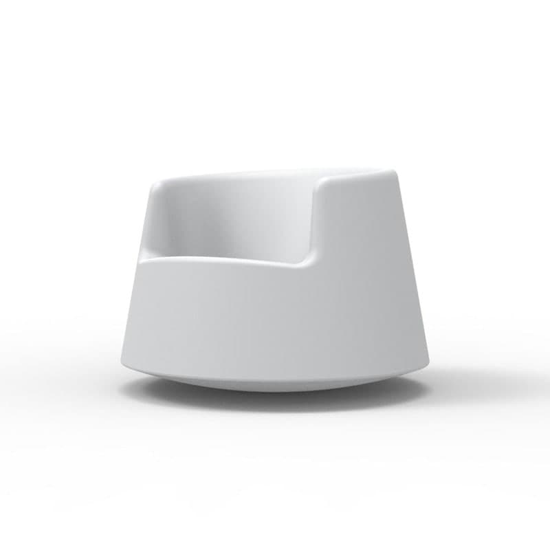 Fauteuil à bascule ROULETTE - blanc