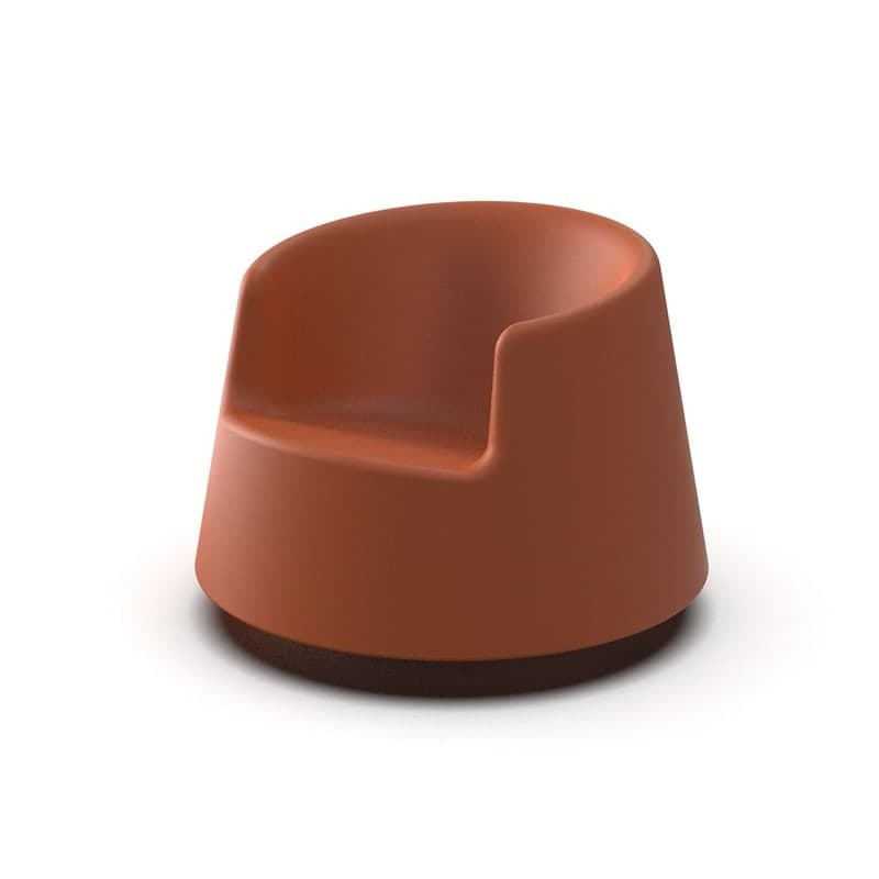 Fauteuil à bascule ROULETTE - clay