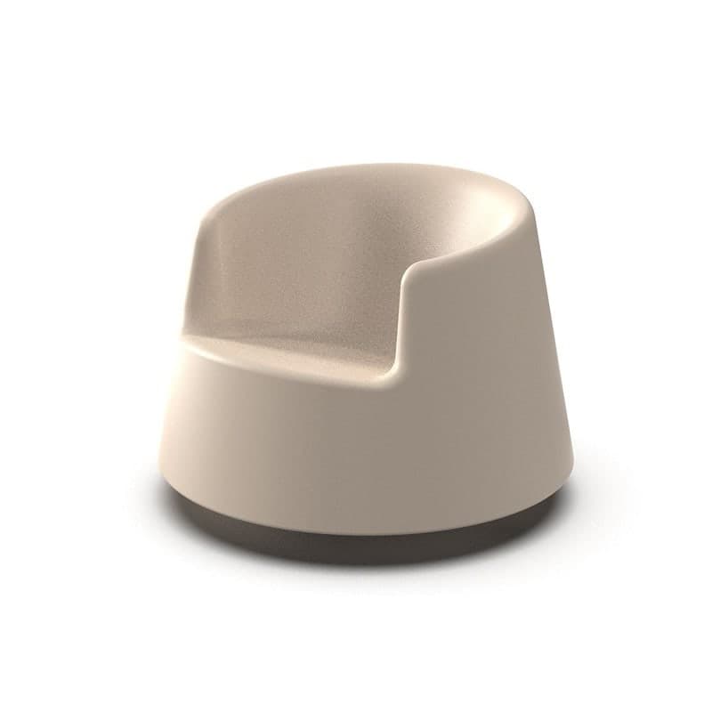 Fauteuil à bascule ROULETTE - crème