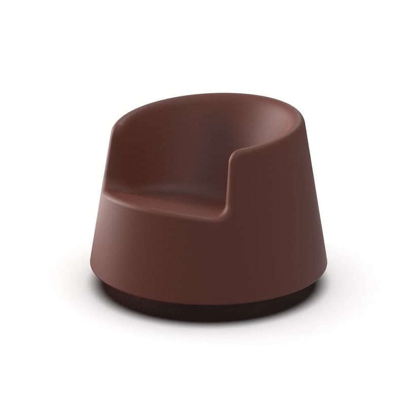 Fauteuil à bascule ROULETTE - garnet