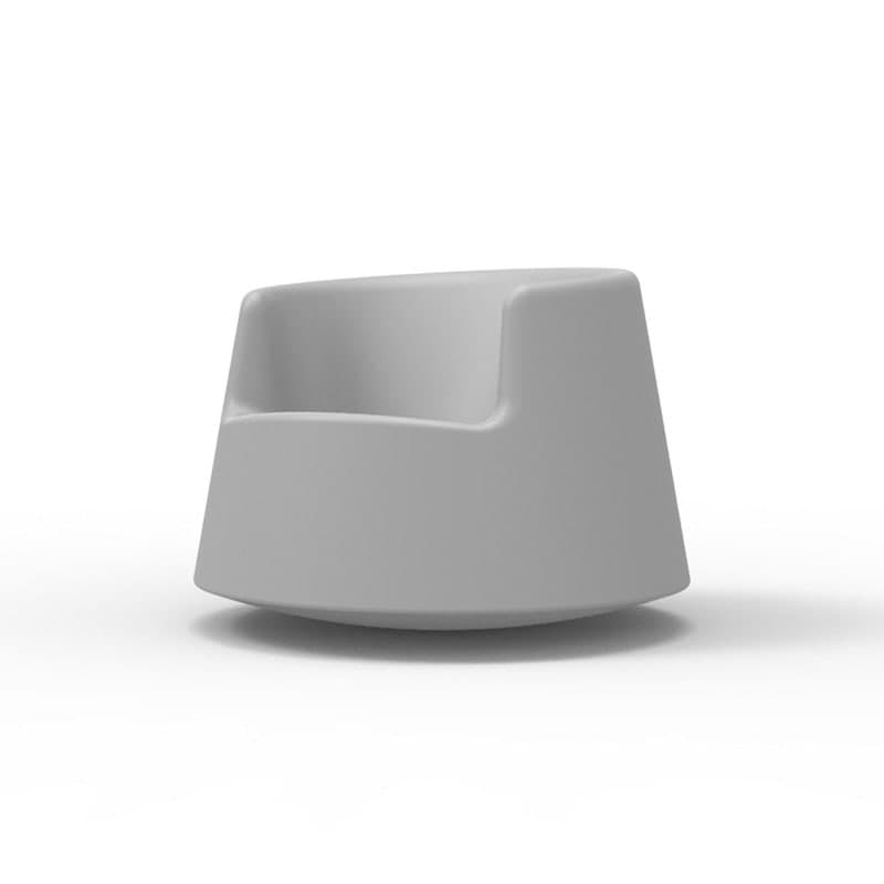 Fauteuil à bascule ROULETTE - gris