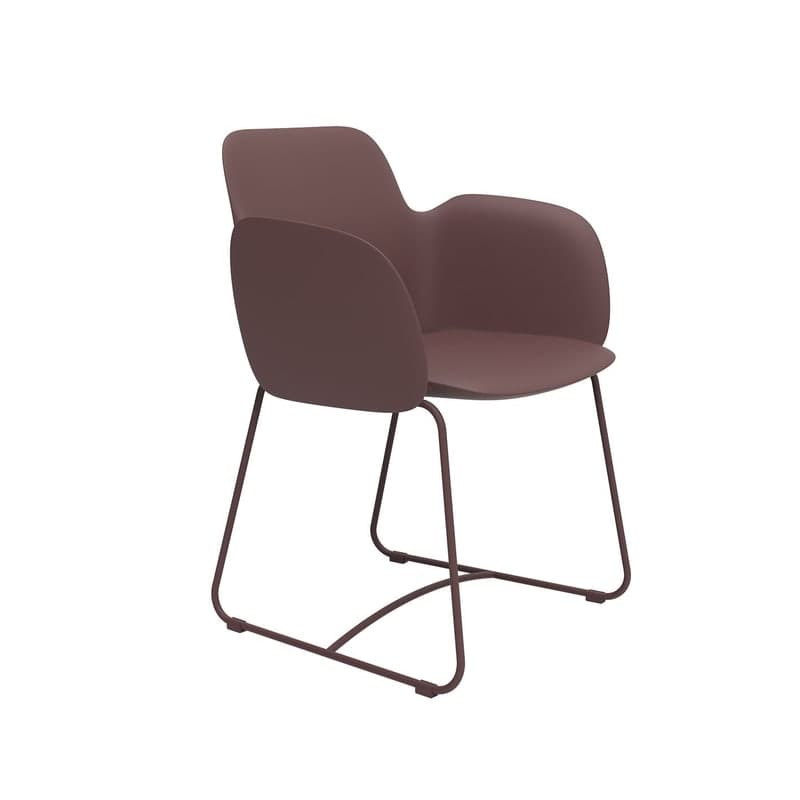Fauteuil in & out PEZZETTINA - grenat