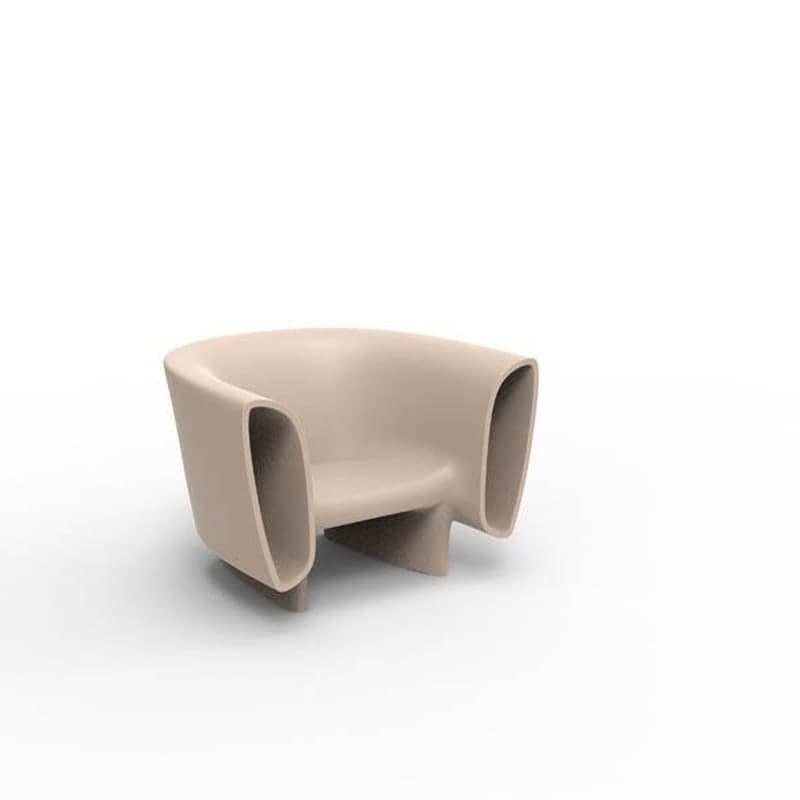 Fauteuil lounge BUM-BUM - Crème