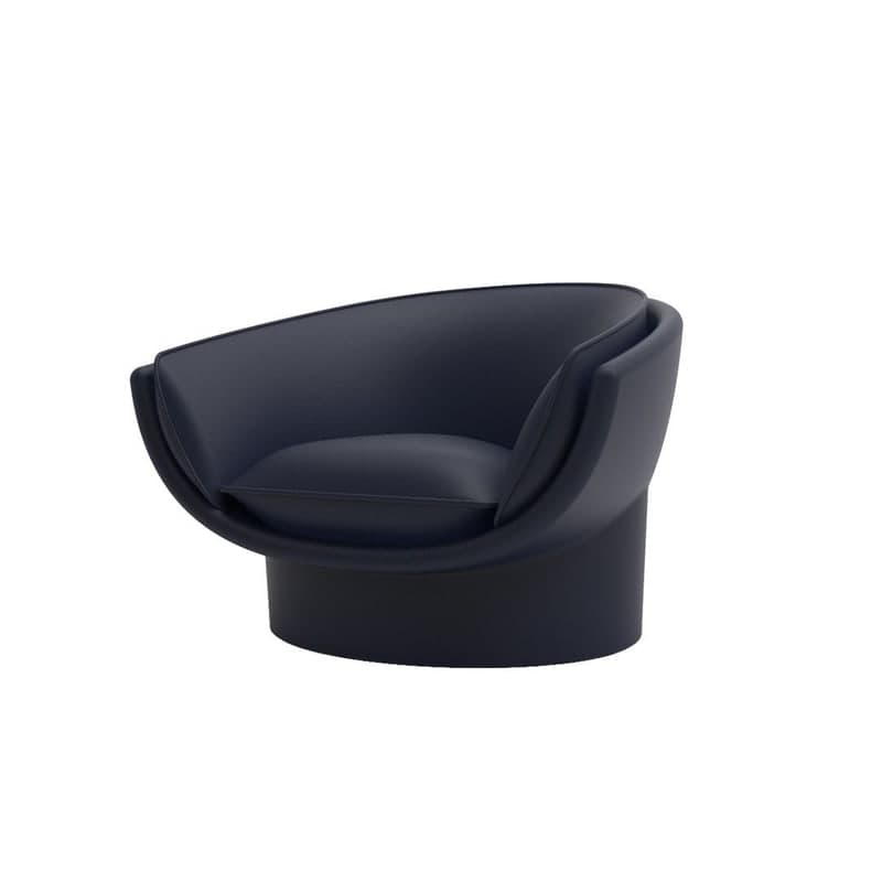 Fauteuil lounge LUNA - Bleu