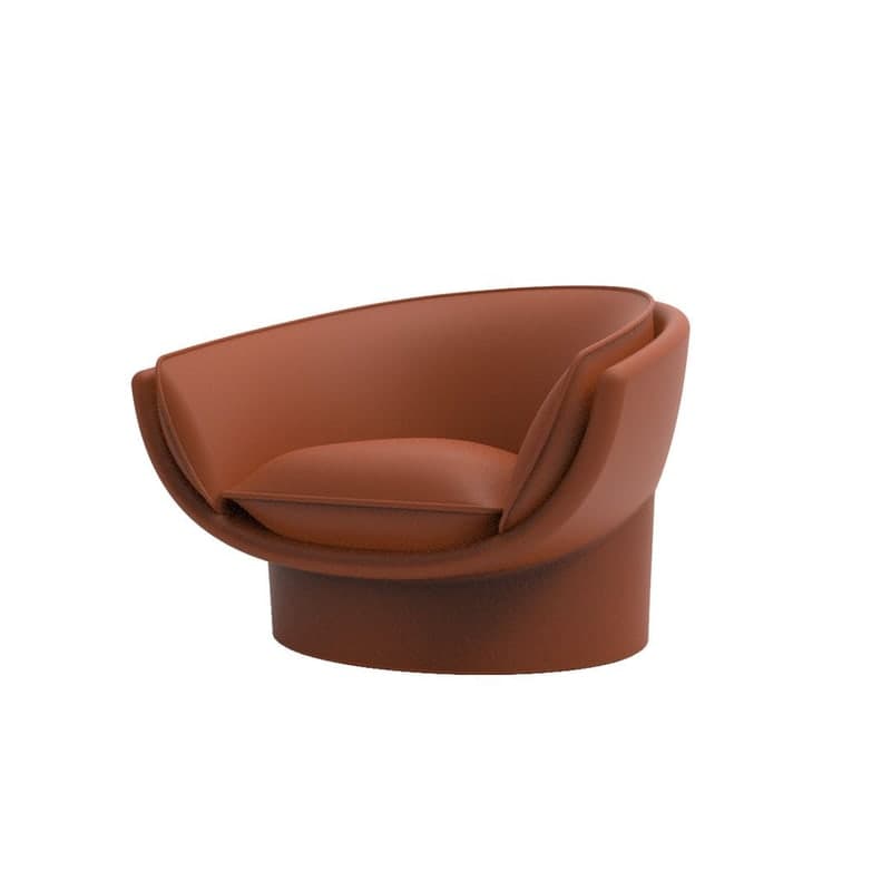 Fauteuil lounge LUNA - Clay