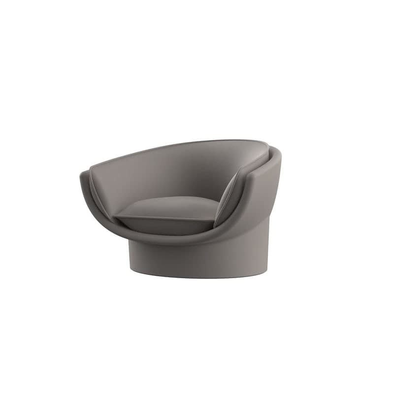 Fauteuil lounge LUNA - Tortora