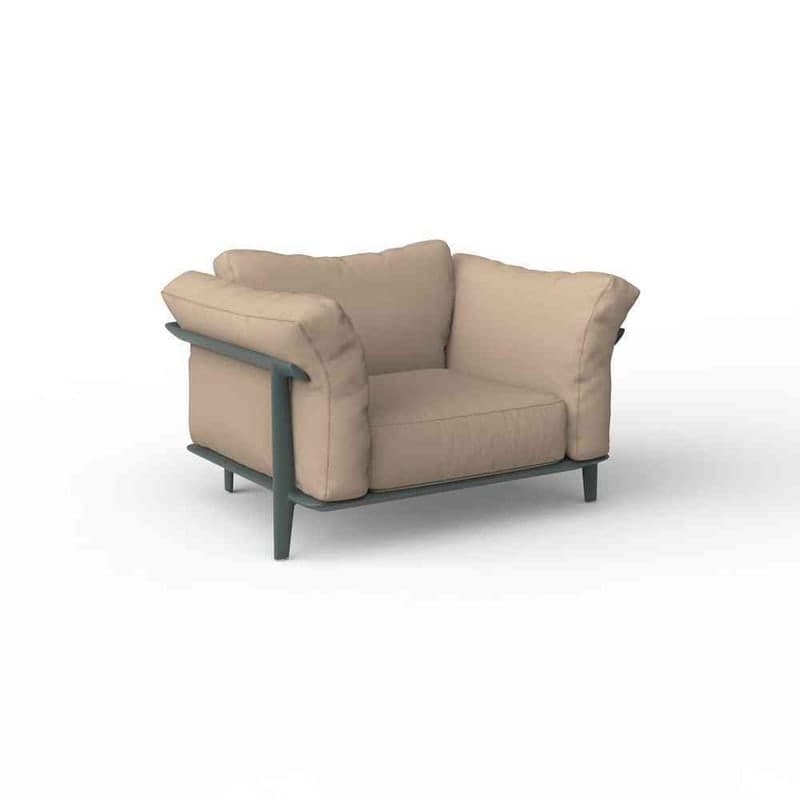 Fauteuil lounge PASADENA - vert