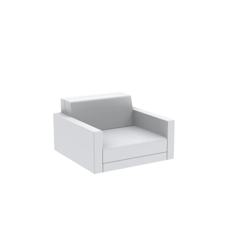 Fauteuil lounge PIXEL - Ice