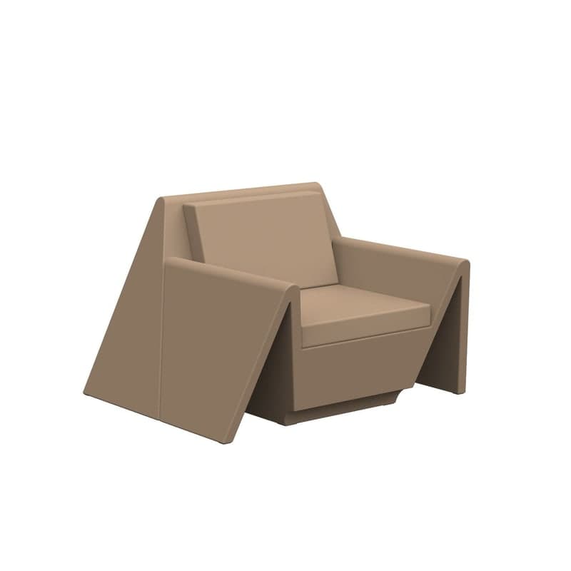 Fauteuil lounge REST - camel