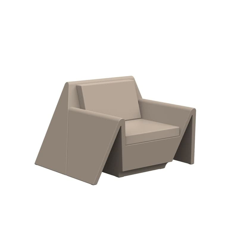 Fauteuil lounge REST - crème