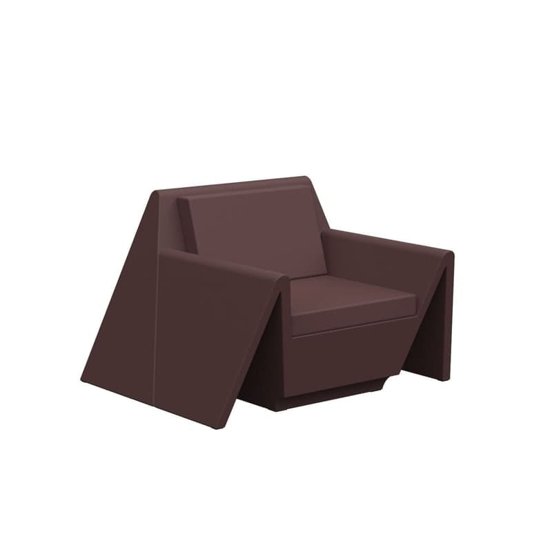 Fauteuil lounge REST - grenat