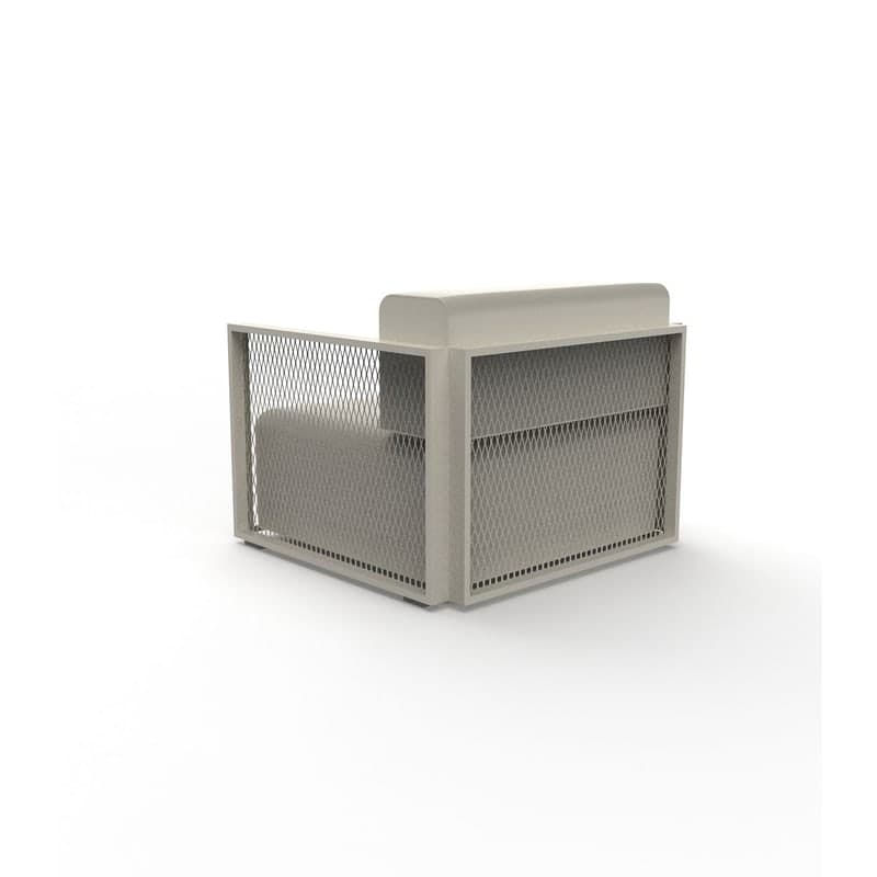 Fauteuil lounge THE FACTORY - ecru