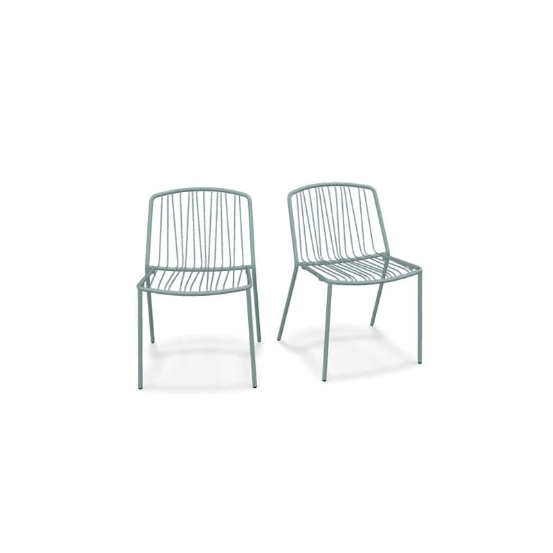 Lot de 2 chaises in & out BRIS - vert