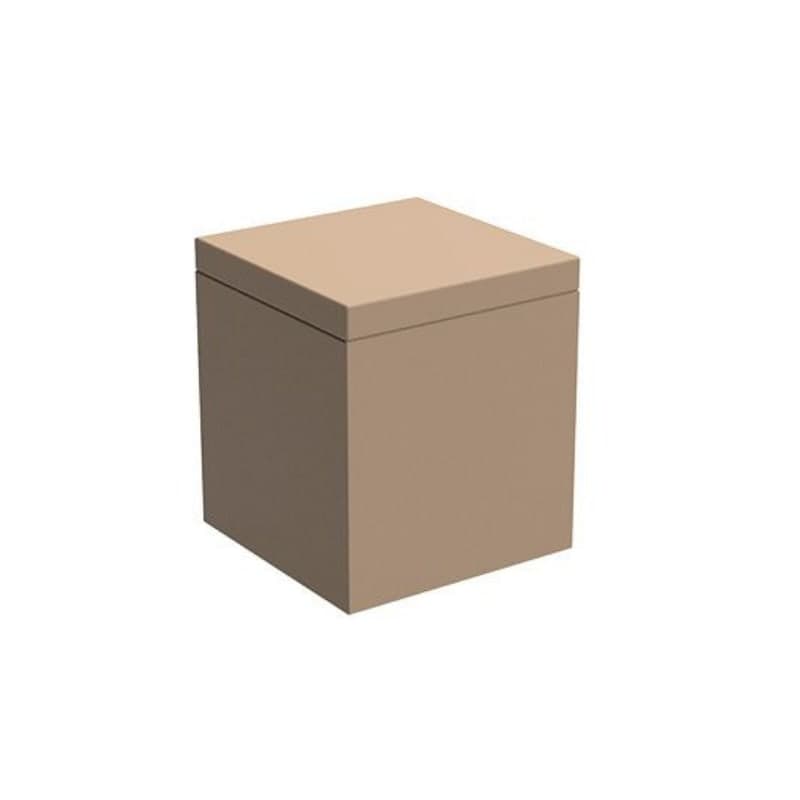 Pouf design in & out JUT CHILL - camel