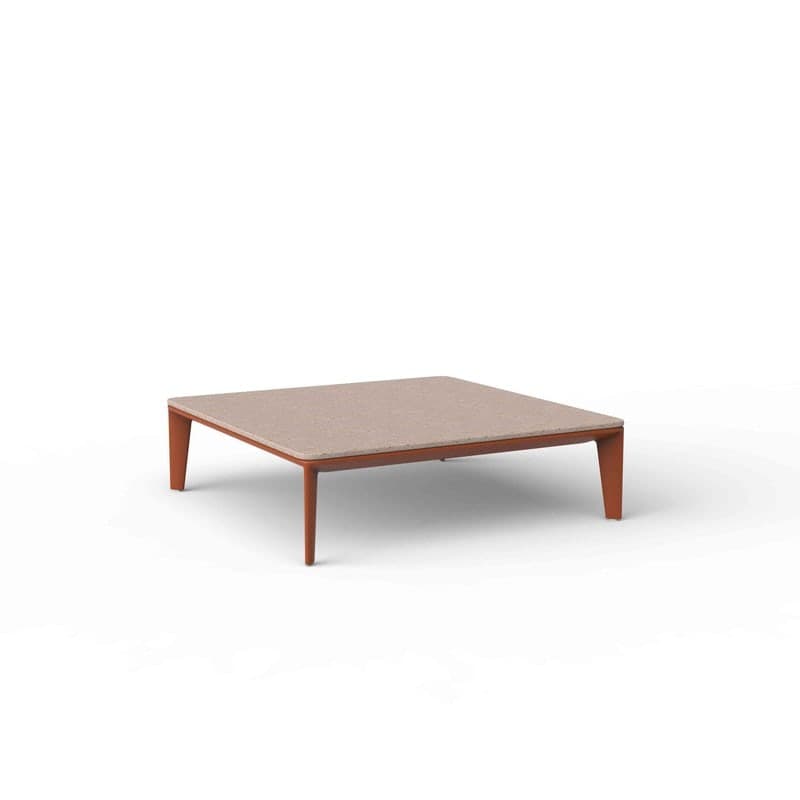Table basse 100x100 PASADENA - clay