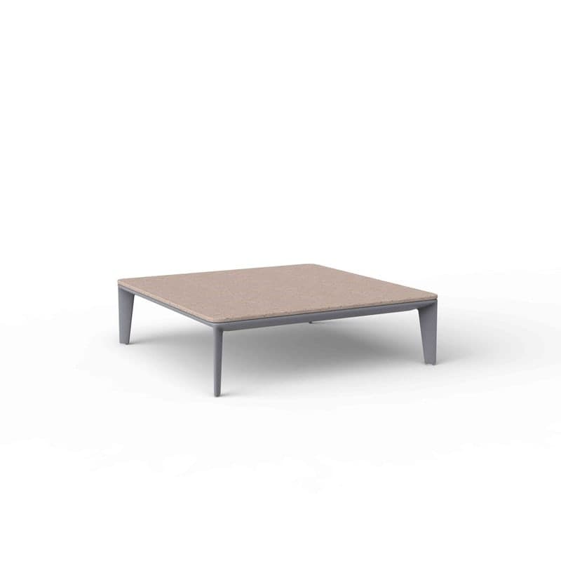 Table basse 100x100 PASADENA - gris