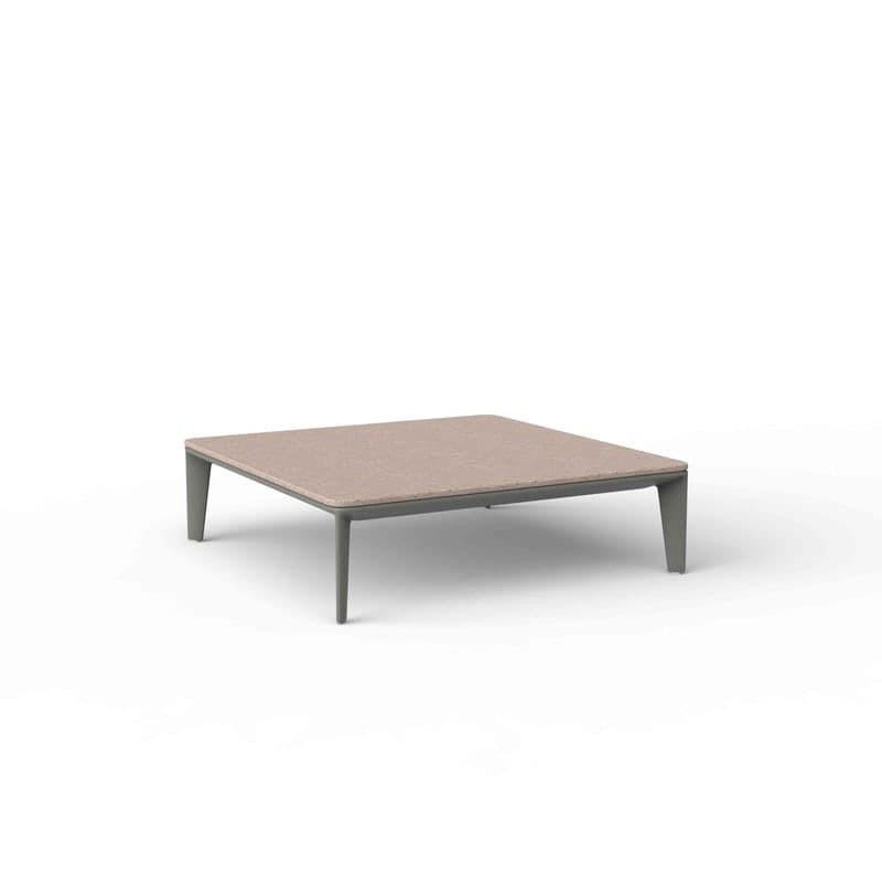 Table basse 100x100 PASADENA - smoked