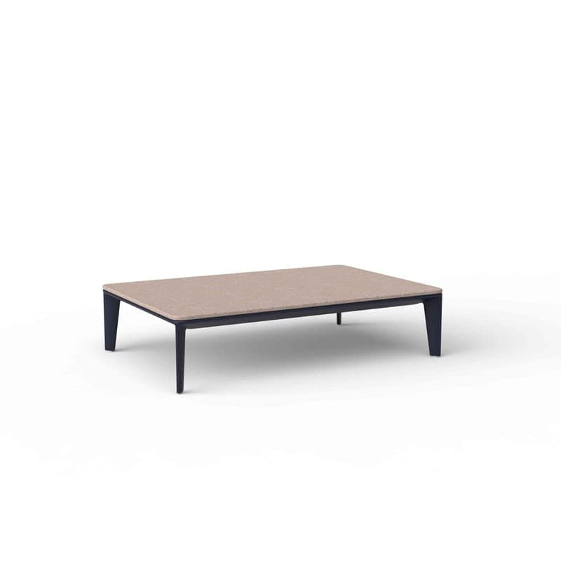 Table basse 120x80 PASADENA - bleu