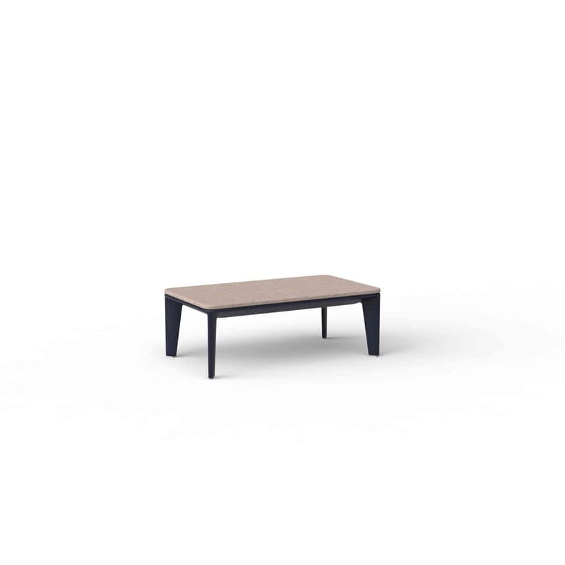 Table basse 80x45 PASADENA - bleu