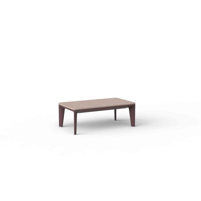 Table basse 80x45 PASADENA - garnet
