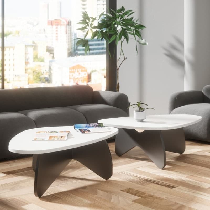 Table basse design GALET Buronomic