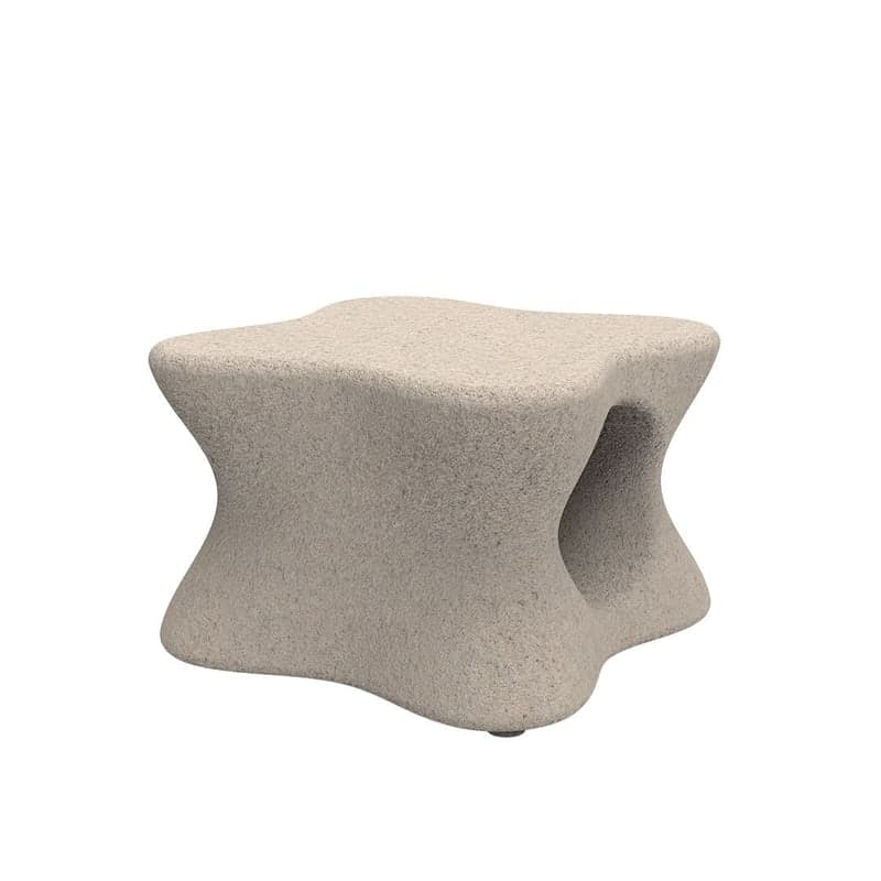 Table basse in & out PAL - granit crème