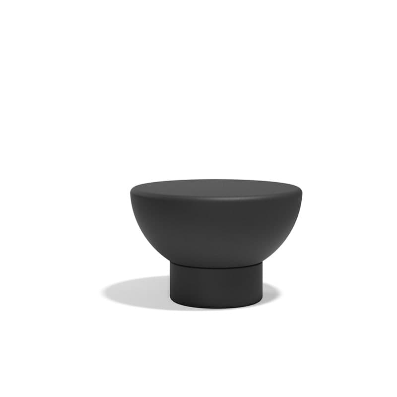 Table basse LUNA Ø60x40 - Noir