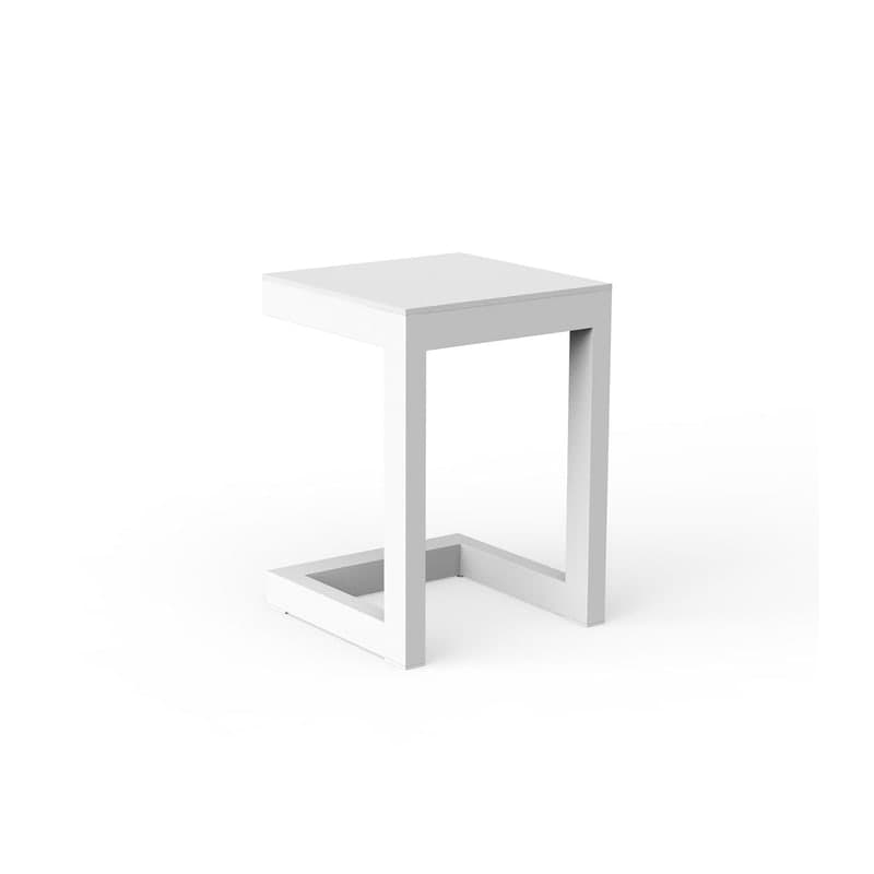 Table basse Posidonia en C - blanc