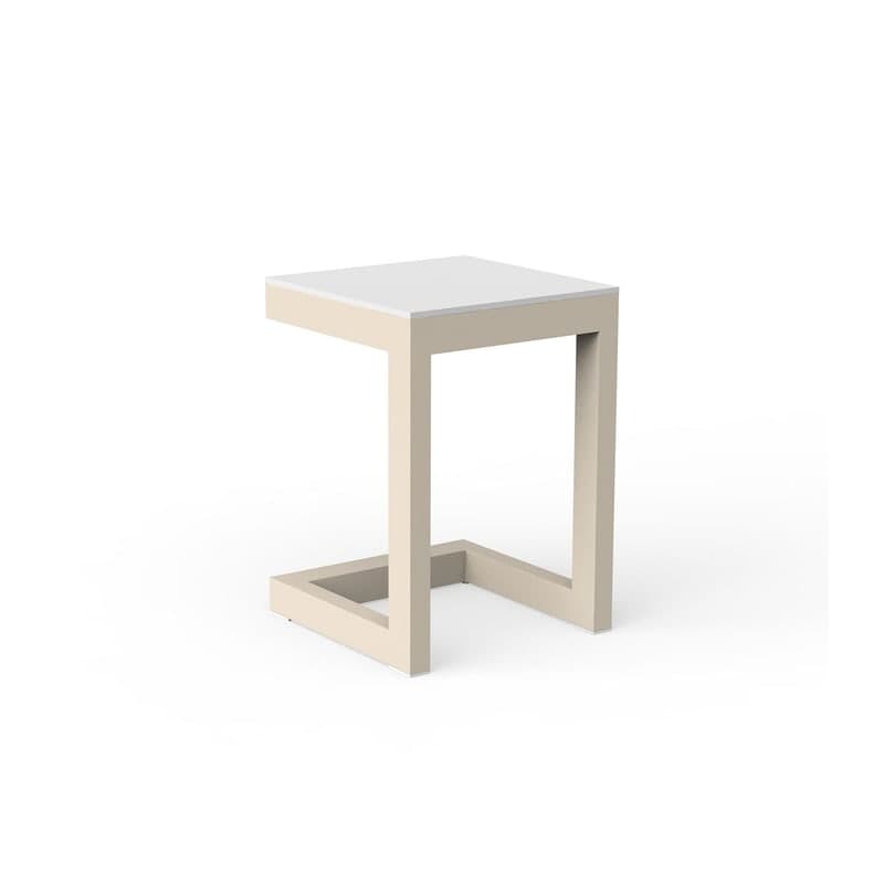 Table basse Posidonia en C - crème