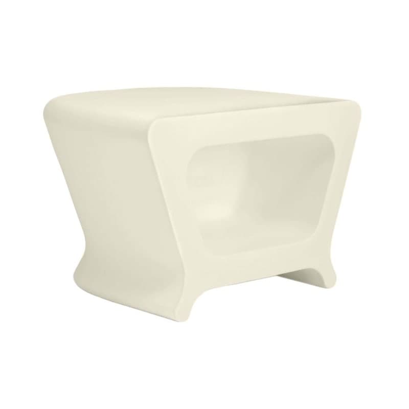 Table basse/Tabouret PAL - crème