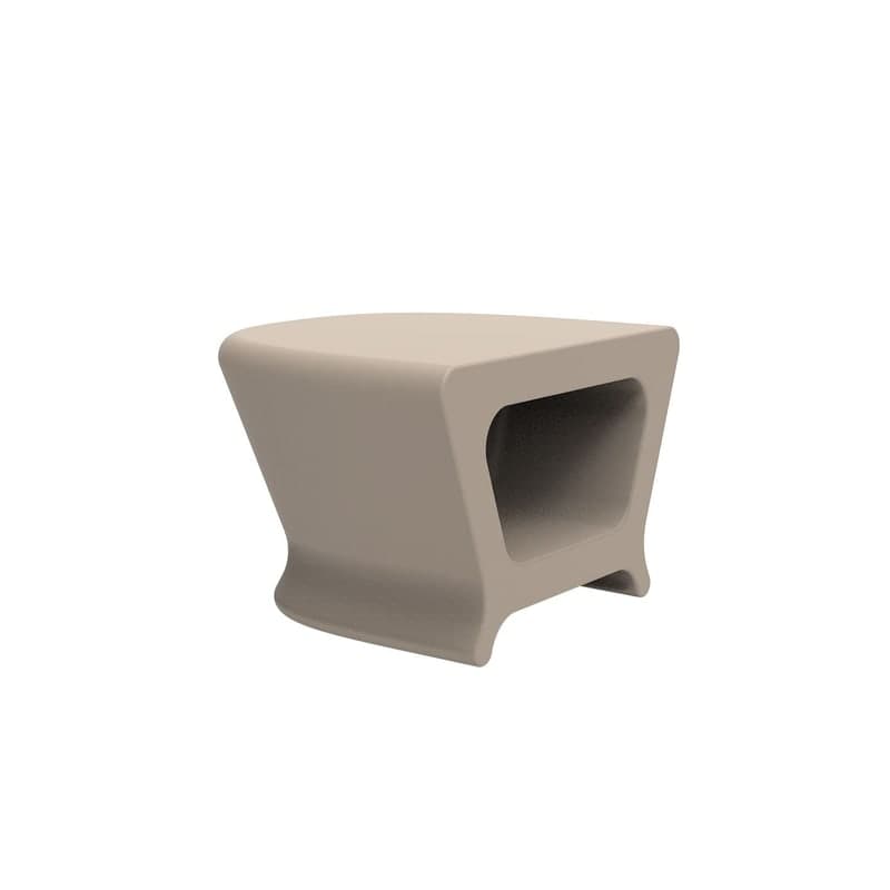 Table basse/Tabouret PAL - écru