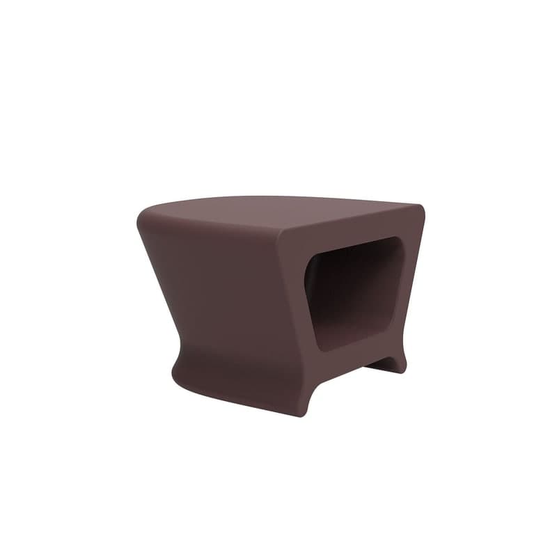 Table basse/Tabouret PAL - grenat