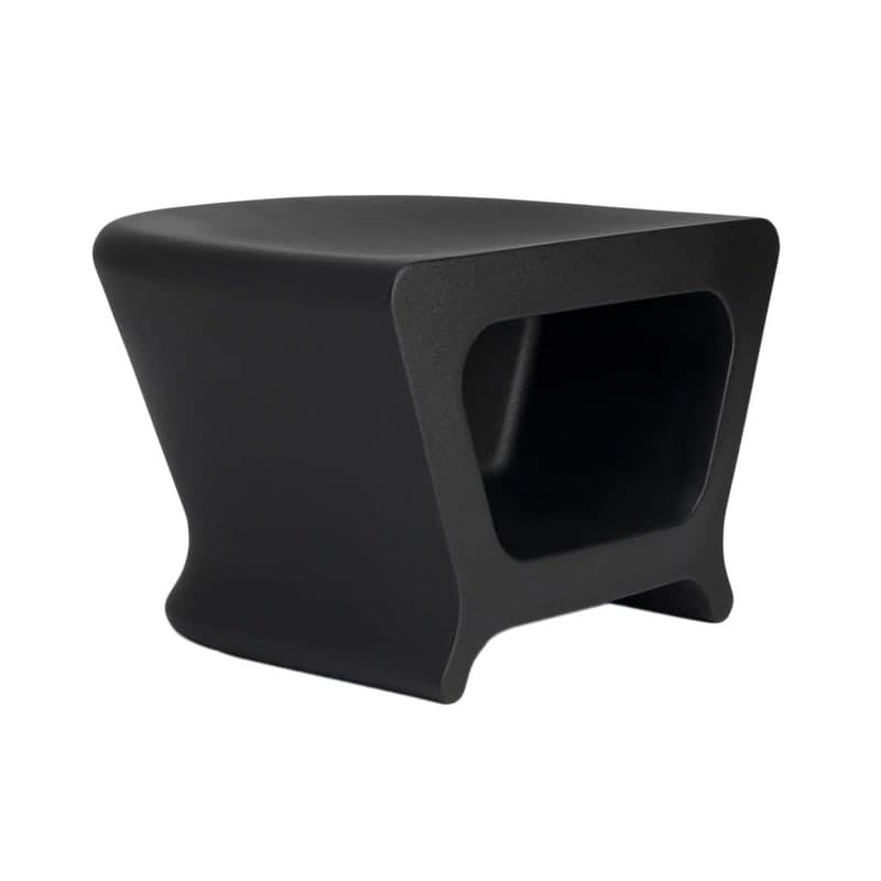 Table basse/Tabouret PAL - noir