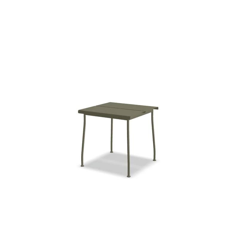 Table de café en métal FLANER - olive