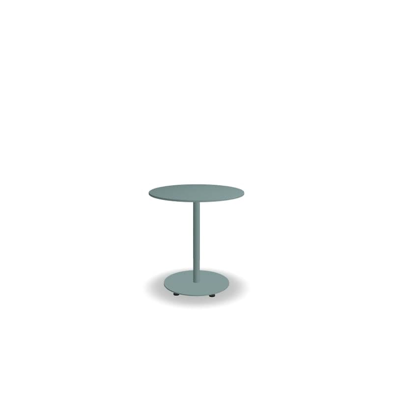 Table de café ronde 70x70 BOLT - vert