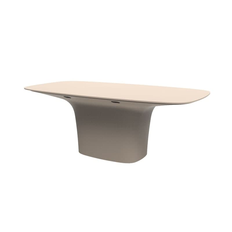Table design in & out UFO - crème