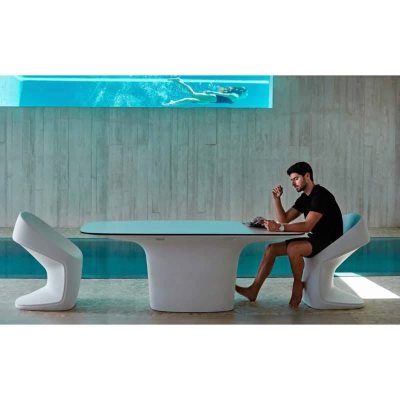 Table design in & out UFO de VONDOM