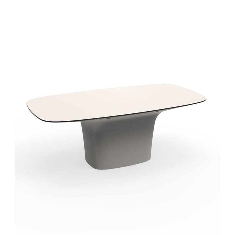 Table design in & out UFO - écru