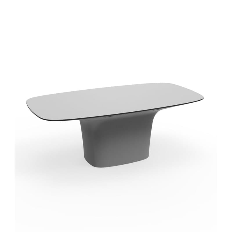 Table design in & out UFO - gris