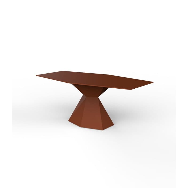 Table design in & out VERTEX - argile
